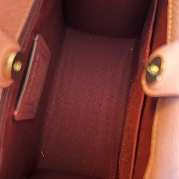 Coach Pink Dempsey Tote Crossbody - Picture 6 of 7